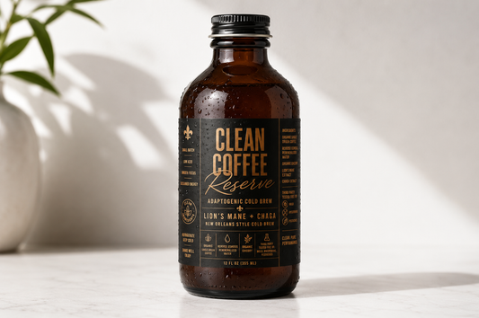 Lions Mane + Chaga Single Origin Cold Brew 16 oz - Available June 9th