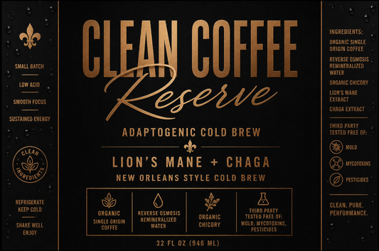 Single Origin Lions Mane + Chaga Ground Coffee